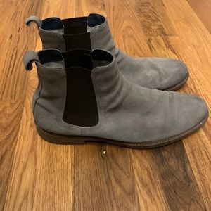 Suede Chelsea boots